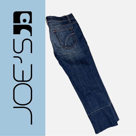 Joe’s Jeans Women’s Socialite Kicker Cropped‎ Jeans - Size 27 - Picture 2 of 2
